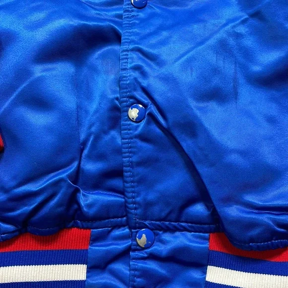 Vintage Starter Detroit Bad Boy Pistons Satin Jacket - Picture 3 of 4
